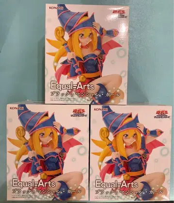 Equal-Arts 블랙 매지션 걸 피규어 3개