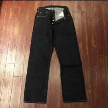 0105XX 데님 와이드 팬츠 헤비 온스 W31