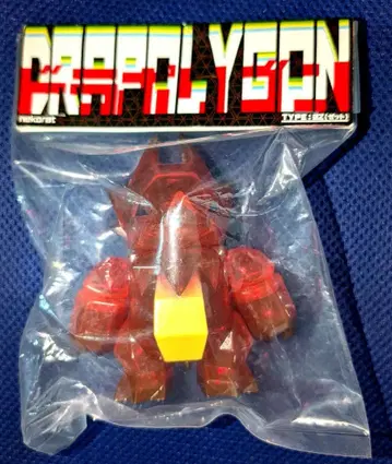 네코라트 드라폴리곤 OZ(제트) (클리어 레드) 소프트 비닐