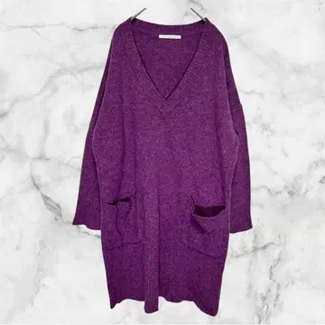 어반 리서치 도어스 니트 스웨터 오버 사이즈 V 넥 Free