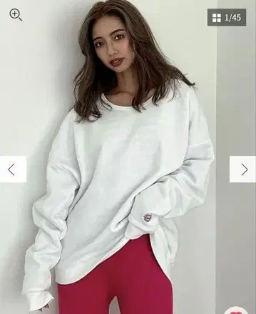 GYDA x MERRY GARDEN 리버서블 맨투맨 상의