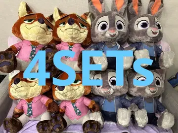 주디 닉 슈퍼 라지 봉제 인형 새상품 주토피아 프라이스