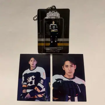 SEVENTEEN HOME 아크릴 키링 트레이딩 카드 민규
