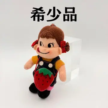레어템 후지야 페코짱 봉제 인형 키링 딸기 미니백