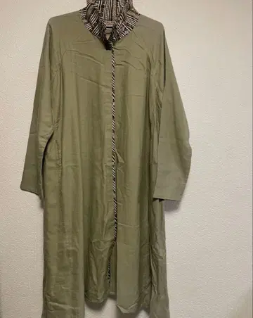 마라이카 프론트 오픈 원피스 아프리칸 패턴