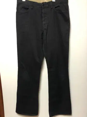 J.CREW 치노 팬츠 블랙 사이즈 34 홍콩제 레나운 면 100%