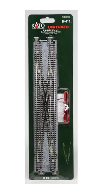 KATO 복선 양쪽 건넘 포인트 더블 크로스 20-210