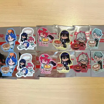 스키야 x 기동전사 Gundam GQuuuuuuX 콜라보 스티커 컴플리트