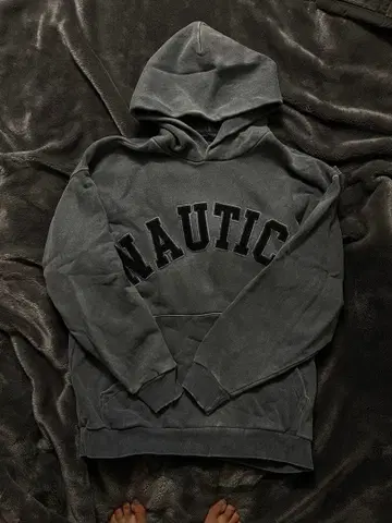 노티카 후드티 블루 S 사이즈