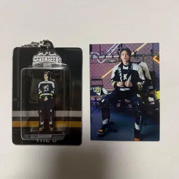 SEVENTEEN HOME 아크릴 키링 트레이딩 카드 THE8 민하오