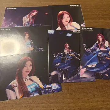 ITZY 채령 랜티큘러 포토카드