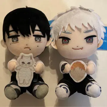빛이 죽은 여름 포근포근 봉제 인형 마스코트 2종 세트