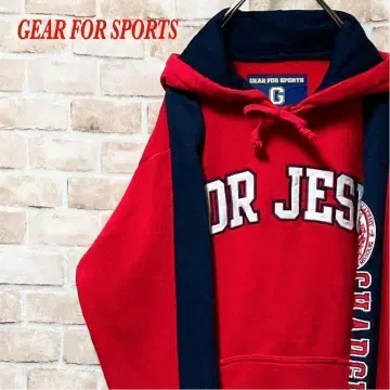 [ 레어 ] GEAR FOR SPORTS 풀오버 후드티 L 자수 와펜