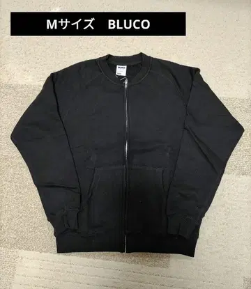 M 사이즈 BLUCO 부루코 지퍼 맨투맨 트레이닝복