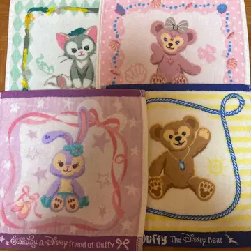 더피 프렌즈 미니 타월 세트