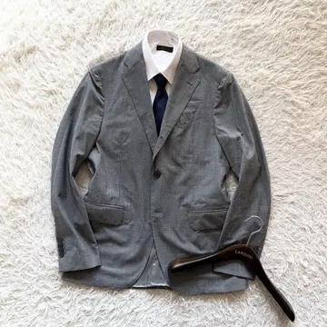 [ 새상품급 ] LARDINI 그레이 울 자켓 사이즈 48
