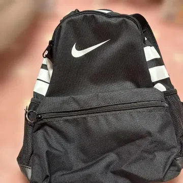 나이키 백팩 블랙/화이트