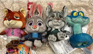 남코 주토피아2 빨간 볼 마스코트 전종 세트