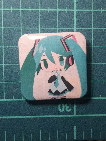 [레어] 유키 미쿠 스카이타운 캔뱃지