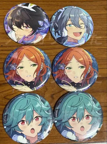 앙스타 컬렉션 캔뱃지 사쿠마 리츠 시이나 니키