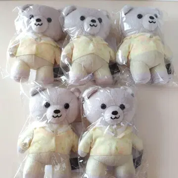 BE:FIRST 모어 플러스 마스코트 곰 LEO 5개