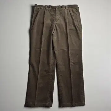 택 포함 미사용품 에디 바우어 코듀로이 팬츠 2턱 브라운
