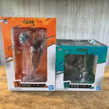 주술회전 제일복권  이타도리 유우지 후시구로 메구미 피규어