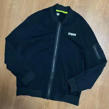 정가 4.7만 TFW49 WARM MA-1 블루종 블랙 저지 XL