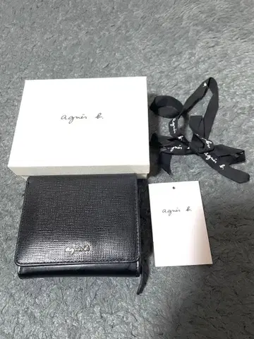 아네스베 라운드 지퍼 접이식 지갑