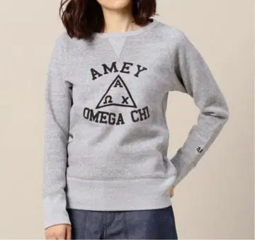 아메리카나 맨투맨 긴팔 네이비