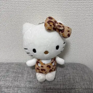 헬로키티 마스코트 참 레오파드 무늬