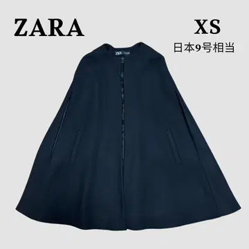 새상품급 ZARA 자라 판초 케이프 코트 망토 코트 MANTECO XS