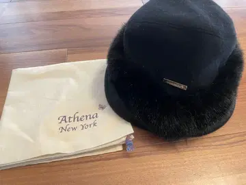 아테나 뉴욕 마들린 블랙 버킷햇