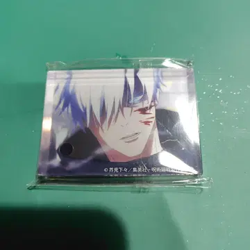 주술회전 고죠 사토루 고쿠몬쿄 아크릴 블록 주술회전 애니메이션전