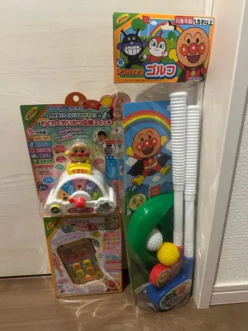 호빵맨 3종 세트