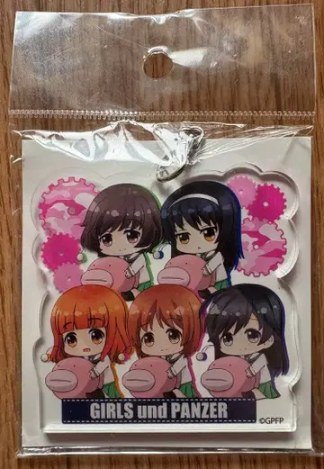 걸즈 앤 판처 키링 걸판 니시즈미 미호 타케베 사오리 이소즈 미카