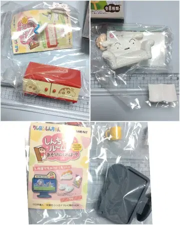 짱구 방에 놀러 오세요~? 3개 세트 리멘트 미사용 새상품