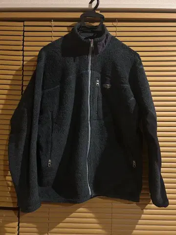 Patagonia R2 2001년 자수 택 블랙 그레이 미국제 L