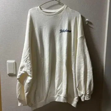 PUNYUS 레어 Yokohama 오버 사이즈 맨투맨 푸뉴즈