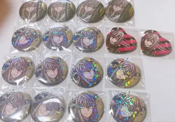 토우겐앙키 토우지 신몬 홀로그램 캔뱃지 메탈릭 캔뱃지 하트 캔뱃지