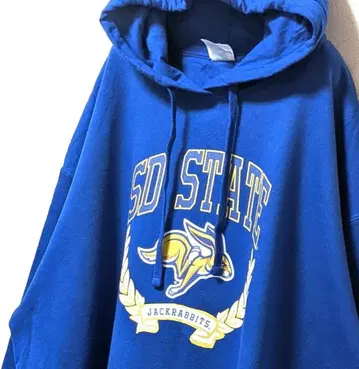 포트&컴퍼니 SD 스테이트 잭래빗 후드티 블루 파랑 2XL 구제 의류