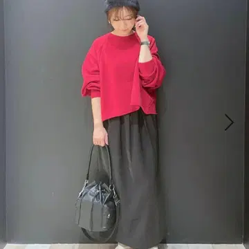 LEPSIM 렙심 래글런 리브 풀오버 트레이닝복