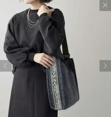 새상품 [ ear PAPILLONNER ] 가라가라 원 핸들 숄더백