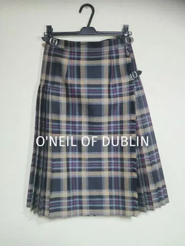 O'NEIL OF DUBLIN 오닐 오브 더블린 체크 무늬 스커트
