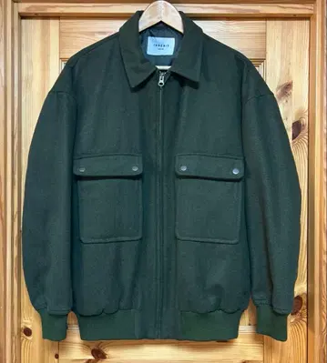 INHERIT 패딩 블루종 L 사이즈