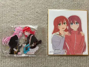 봇치 더 록! 고토 히토리 키타 이쿠요 색지 + 아크릴 스탠드 세트