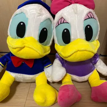 도널드 덕 & 데이지 덕 봉제 인형 세트