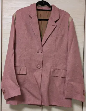 IRENE 아이레네 핑크 울 테일러드 자켓 사이즈 36