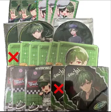 시쿠포니 코스터 카드 스치