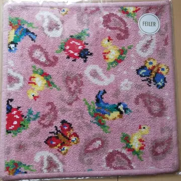 페이러 타월 손수건 하이디 페이즐리(핑크 x 핑크) 미사용 새상품